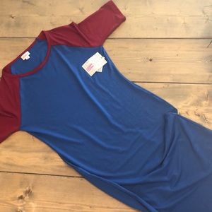 LuLaRoe Julia Dress M